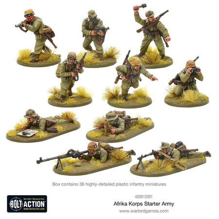Bolt Action German Afrika Korps Starter Army