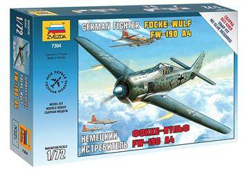 Zvezda 7304 Focke Wulf FW-190A-4