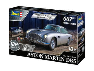 Revell 05653 Aston Martin DB5 James Bond 007 Goldfinger easy-click system - zestaw upominkowy z farbami
