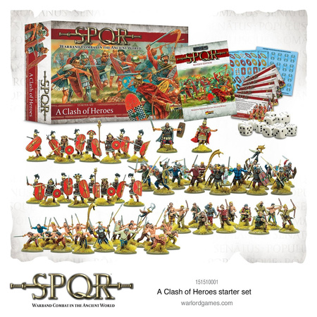 SPQR A Clash of Heroes Starter Set - zestaw startowy