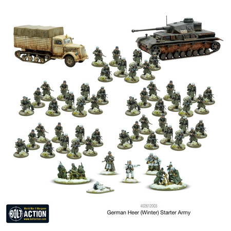 Bolt Action German Heer (Winter) Starter Army