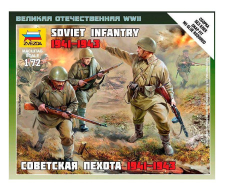 Zvezda 6103 Soviet Infantry 1941