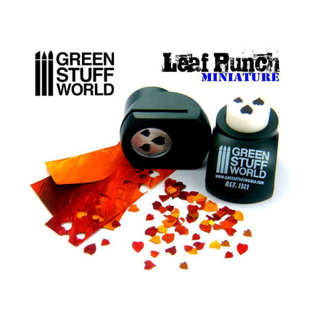 Leaf punch dark green - wycinarka do liści