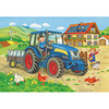 Puzzle 2x 12 el. Plac Budowy i Gospodarstwo