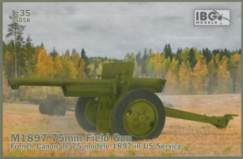 IBG 35058 M1897 75m Field Gun in US Service