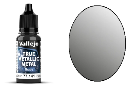 Vallejo 77101 True Metallic Metal 101 Light Sterling Silver