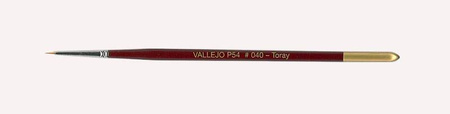 Pędzel Vallejo P54040 okrągły rozmiar 4/0