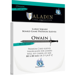 Koszulki ochronne Paladin Owain 80x80 mm Premium Large Square