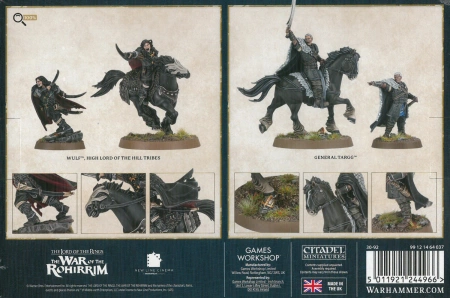 Middle-Earth SBG Wulf Lord of Hill Tribes & General Targg