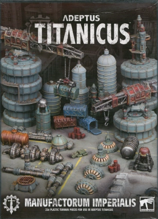 Battletech / Legions Imperialis / Adeptus Titanicus Manufactorum Imperialis zestaw scenerii