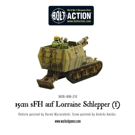 Bolt Action German 15cm sFH auf Lorraine Schlepper(f)