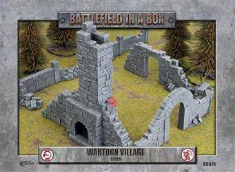 Battlefield In A Box Wartorn Village Ruins