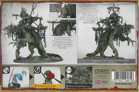 Orruk Warclans Swampboss Skumdrekk