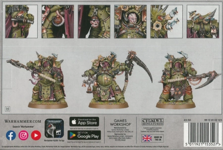 Death Guard Deathshroud Bodyguard