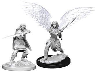 D&D Female Aasimar Fighter - Nolzur's Miniature