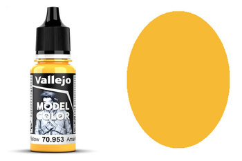 Farba Vallejo Model Color 27 70953 Flat Yellow FS33655