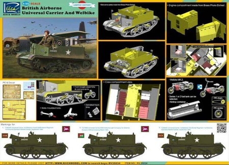 Riich 35034 British Airborne Universal Carrier