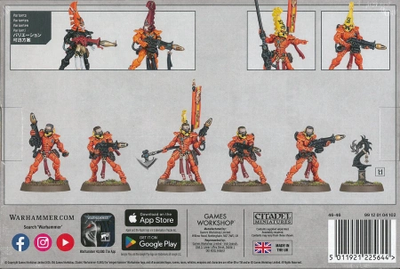 Aeldari Fire Dragons