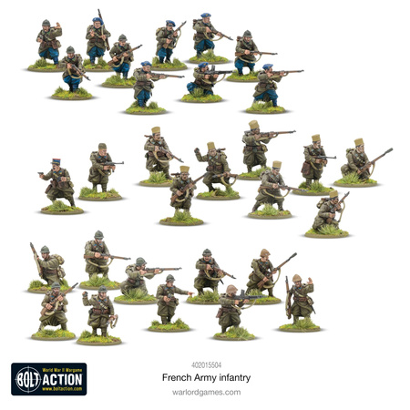 Bolt Action WWII French Army Infantry