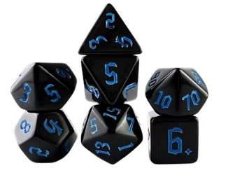 Kości zestaw RPG wzór 604