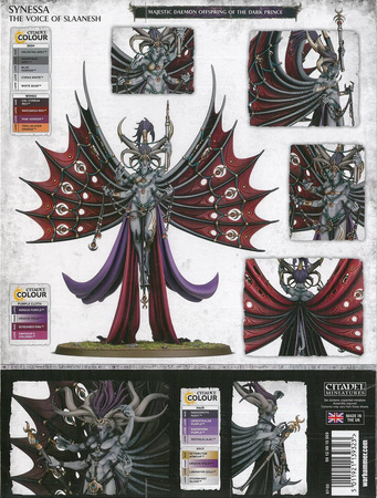 Hedonites of Slaanesh Dexcessa, the Talon of Slaanesh