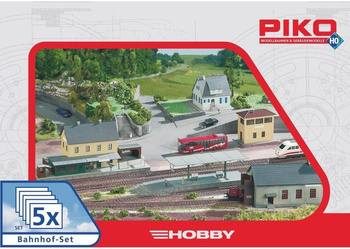 Piko 61923 zestaw budynków Bahnhof-Set