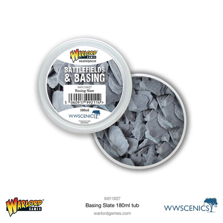 Warlord Battlefields&Basing Basing Slate kamienne łupki (180 ml)