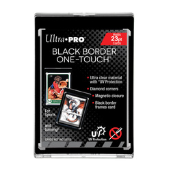Black Border UV One-Touch Magnetic Holder 23PT (Ultra-Pro)