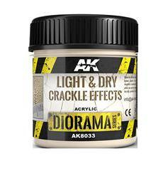 AK-8033 Crackle Effects Light & Dry