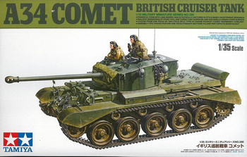 Tamiya 35380 A34 Comet British Cruiser Tank model plastikowy do sklejenia i pomalowania