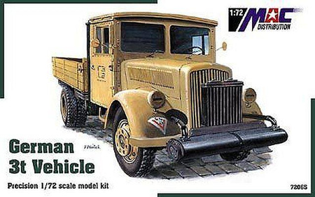 MAC 72065 German 3t Vehicle with Wood Gas Gen.