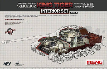 SPS-062 Sd.Kfz.182 King Tiger(Porche) Interior Set
