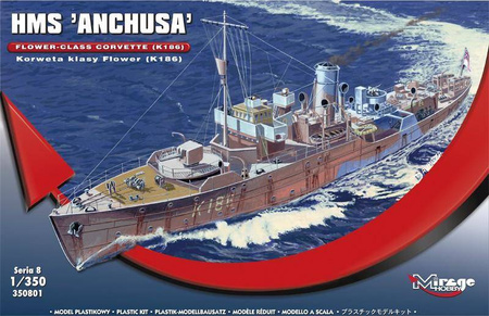 Mirage Hobby 350801 HMS Anchusa Korweta kl. Flower