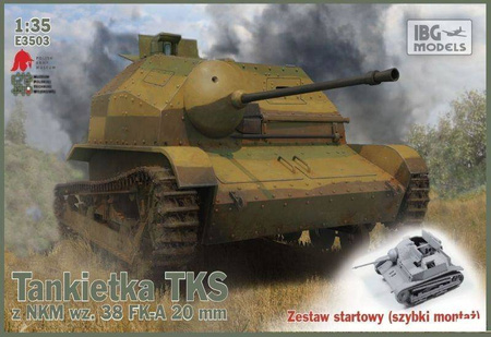 TKS z NKM wz.38 FK-A 20mm - (szybki montaż)
