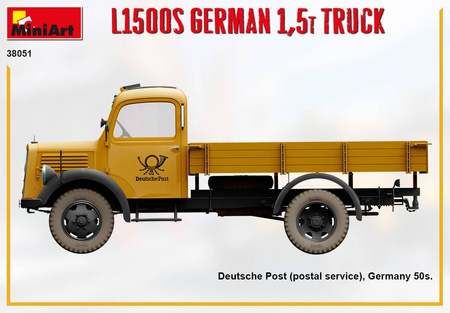 MiniArt 38051 L1500s German 1,5T truck