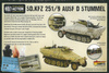 Bolt Action Sd.Kfz 251/9 ausf D Stummel Half-track