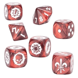 Blood Bowl Bretonnian Team Dice Set
