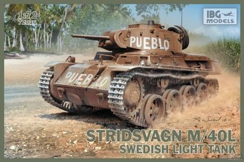 IBG 72036 Stridvagn M/40L Swedish light tank