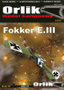 Model kartonowy Orlik 161 Samolot Fokker E.III - model kartonowy