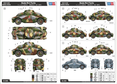 Hobby Boss 83888 Skoda PA-2 Turtle