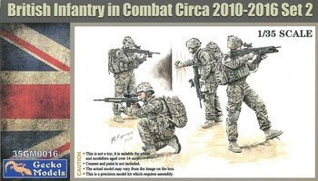 Gecko Models British Infantry in combat  set2