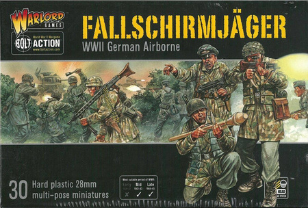 Bolt Action Fallschirmjager WWII German Airborne