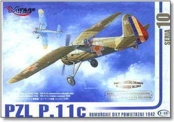 Mirage Hobby 48103 PZL P.11c - Rumuńskie Siły Pow.