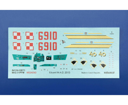 Eduard 84124 MiG-21 PFM Weekend edition