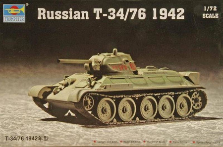 Trumpeter 07206 Soviet T-34/76 Model 1942