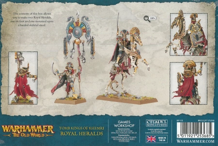 Tomb Kings of Khemri Royal Heralds