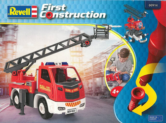 Revell 00914 First Construction Wóz Strażacki model plastikowy do złożenia