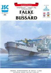 Model kartonowy JSC 292 Katapultowiec Bussard