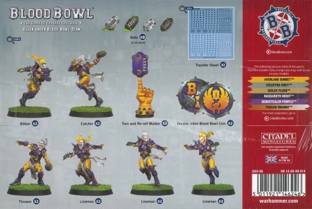 Blood Bowl Elven Union Team / The Elfheim Eagles - drużyna elfów