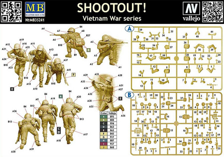 Master Box 35102 German Infantry Defense Eastern Front zestaw plastikowy do sklejenia i pomalowania